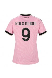 Juventus Randal Kolo Muani #9 Fotballdrakt Borte Klær Dame 2026-27 Korte ermer